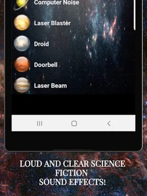 Sci Fi Notifications android App screenshot 0