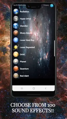 Sci Fi Notifications android App screenshot 2